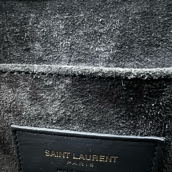 Authentic Saint Laurent Sac Du Jour nano in dark grey. - Picture 9 of 11